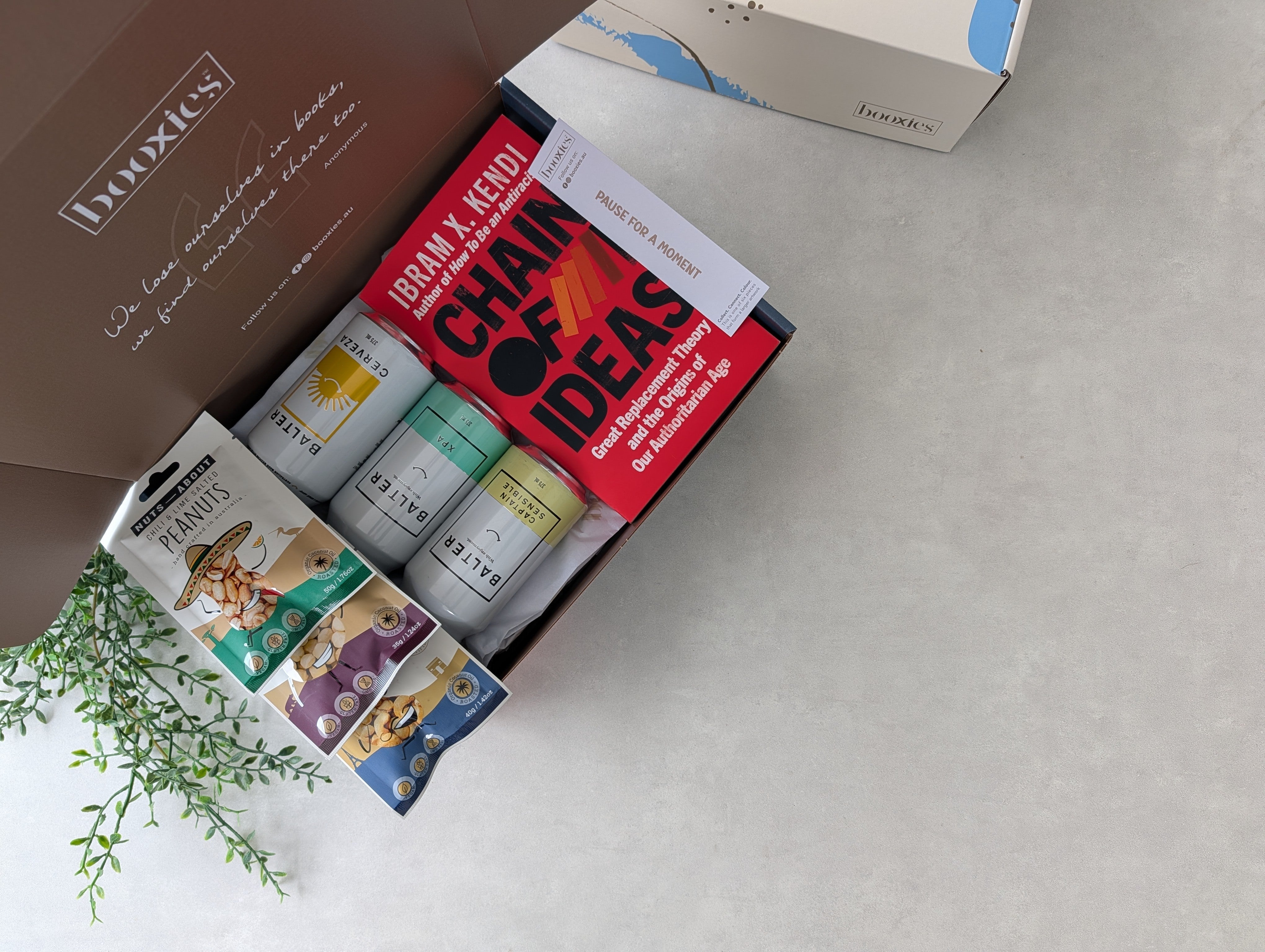 happy hours book gift hamper in a box