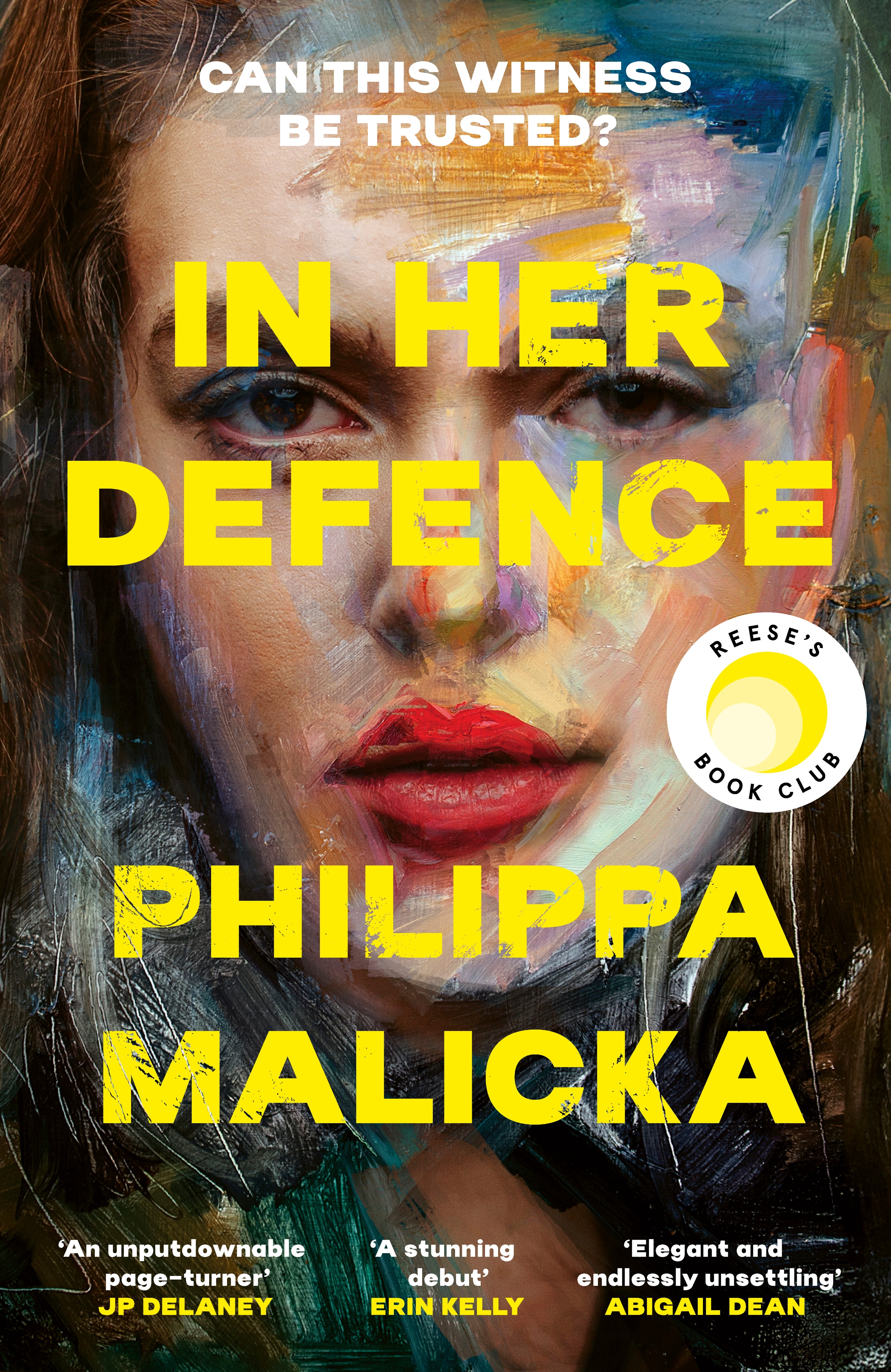 in her defence book cover by Philippa Malicak