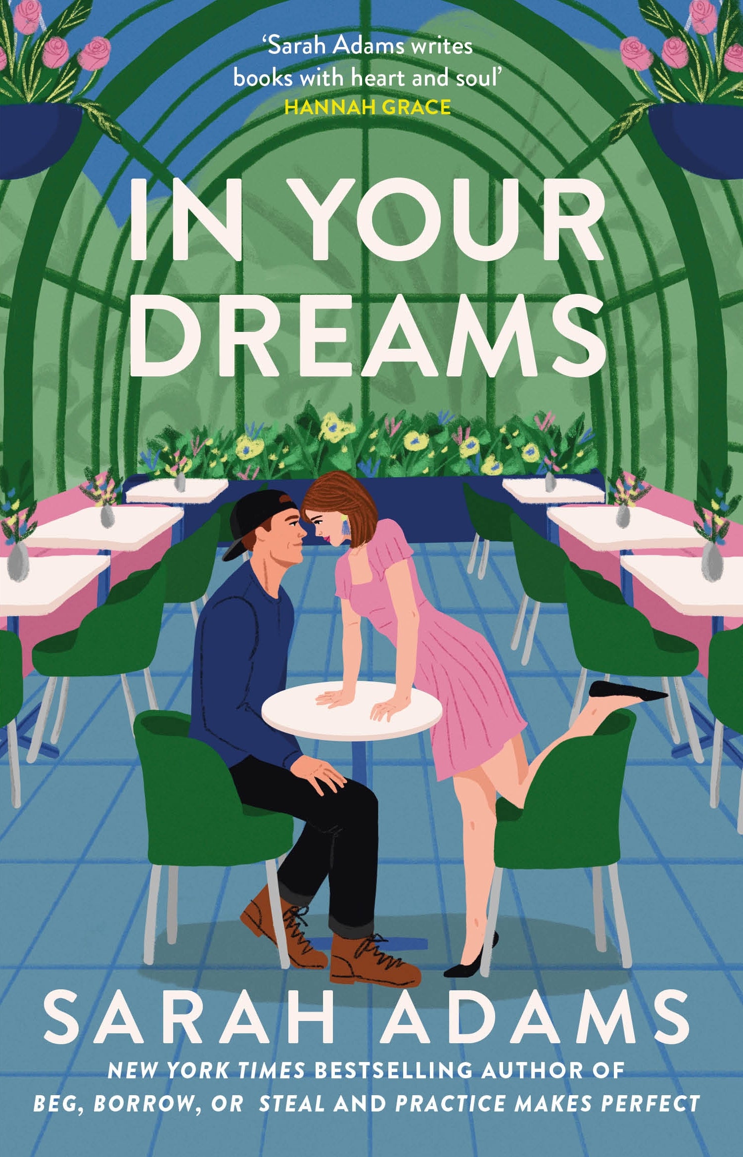 book cover of in your dreams by Sarah Adams