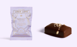 Hazelnut praline chocolate loco love