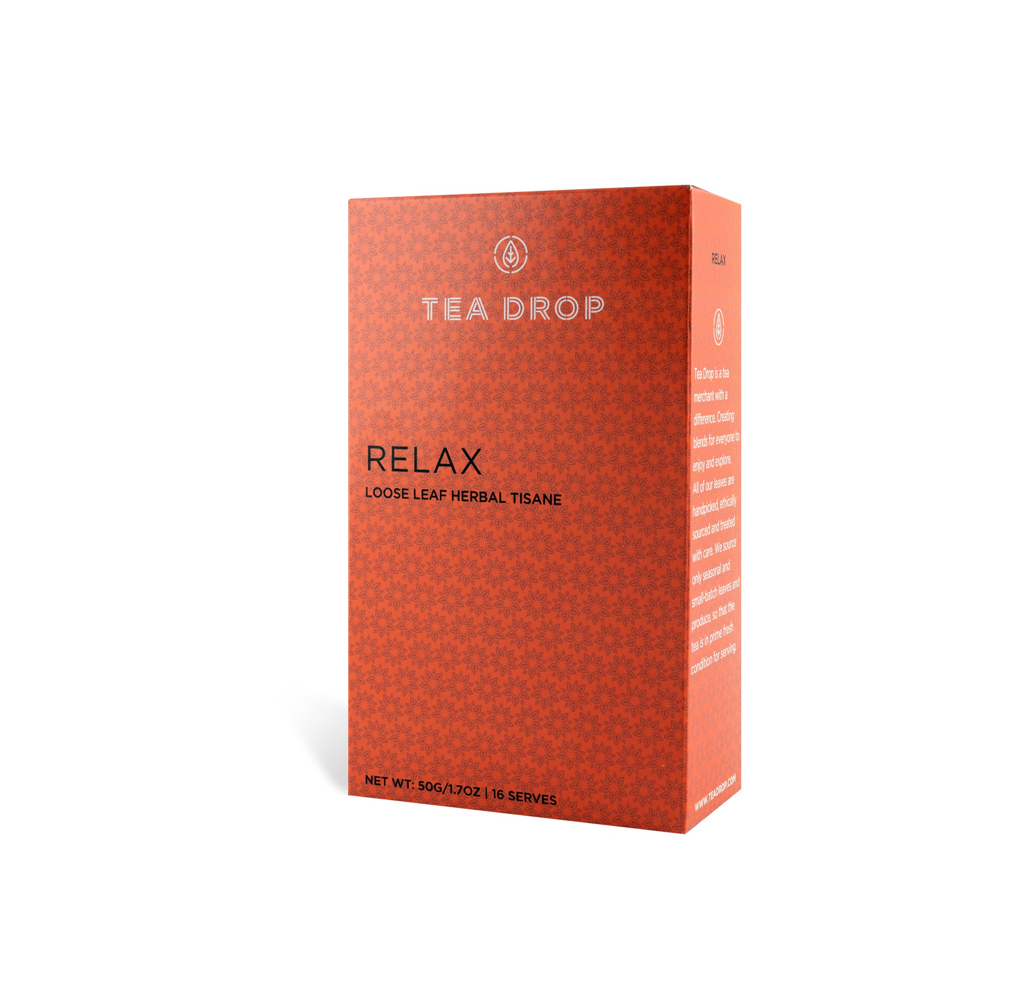 Teadrop Relax Herbal Tea booxies
