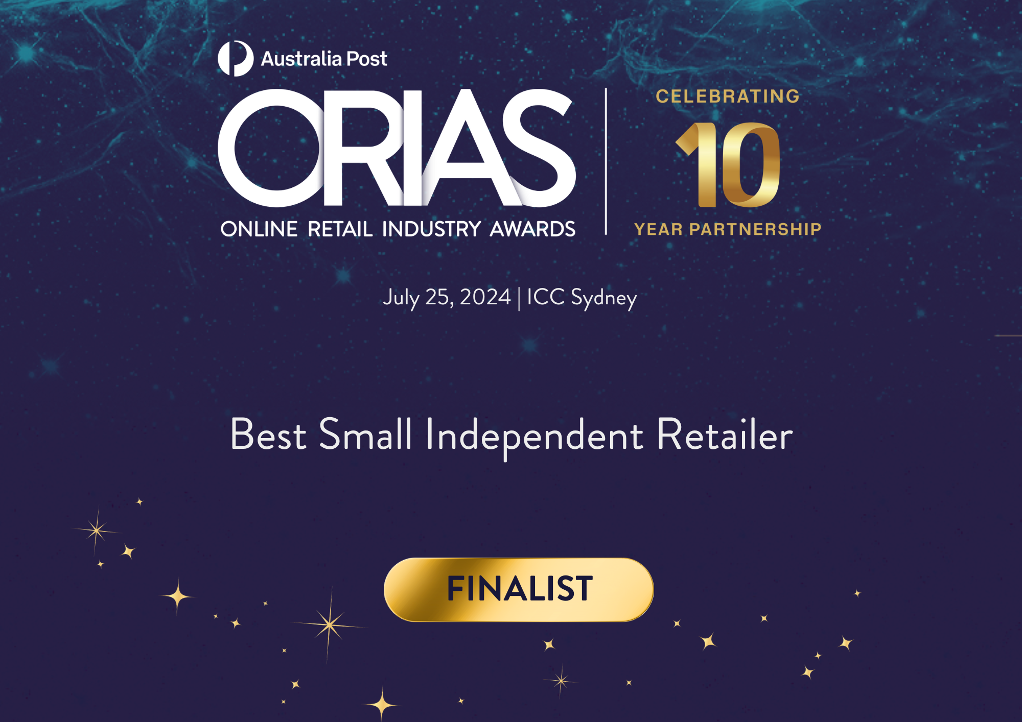 Celebrating Success : Best Small Independent Retailer in Australia