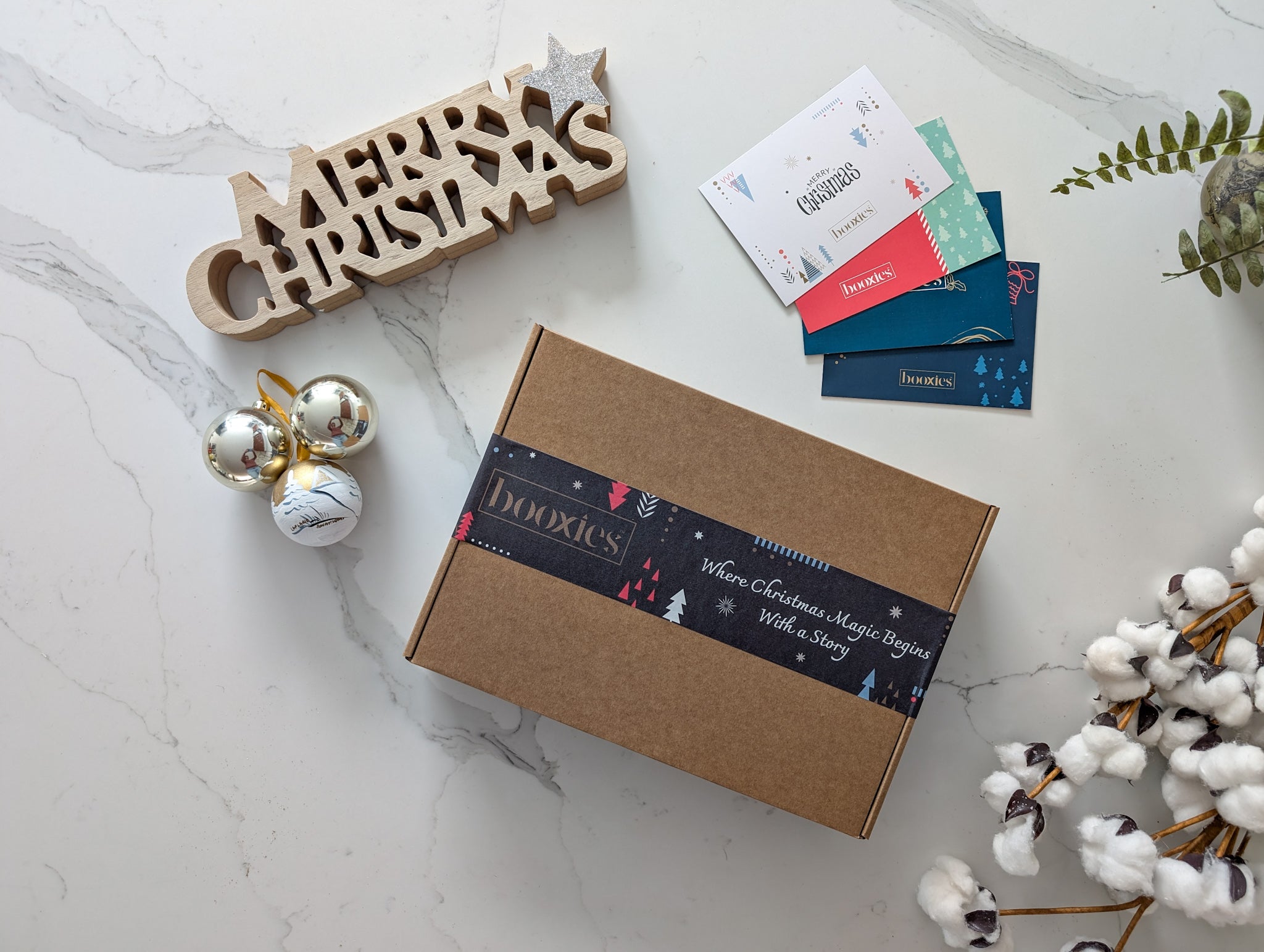 Christmas subscription book box