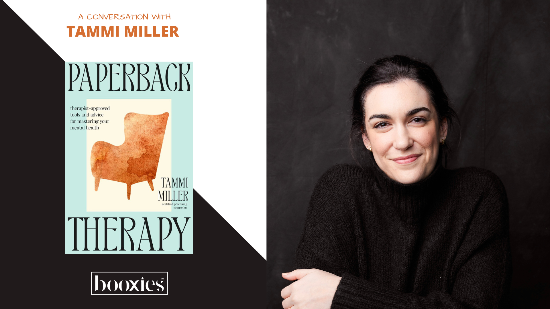 conversation with Tammi Miller, author of Paperback therapy