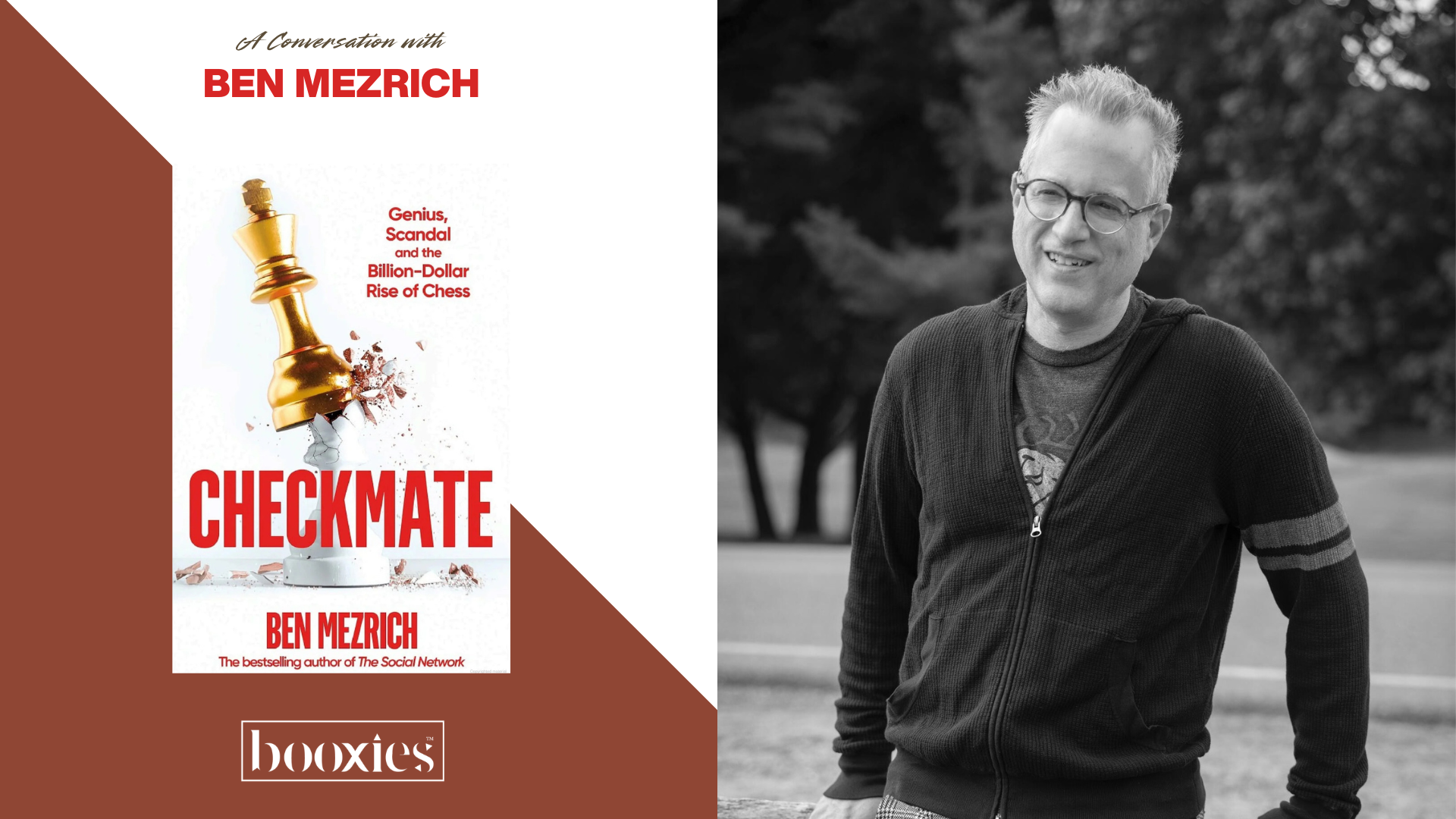 a conversation with Ben Mezrich author of Checkmate