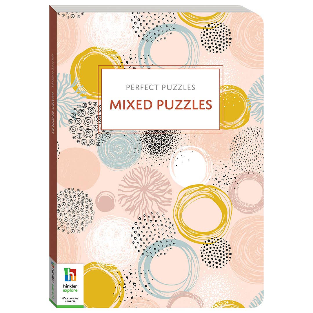 Perfect Puzzles: Mixed Puzzles | Puzzle Books for Adults | Booxies