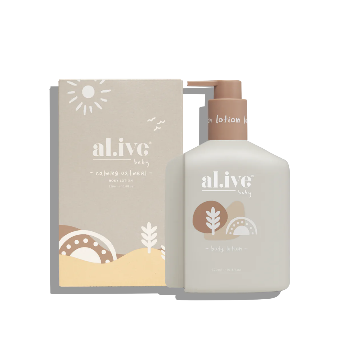 Al.ive Baby Calming Oatmeal Body Lotion