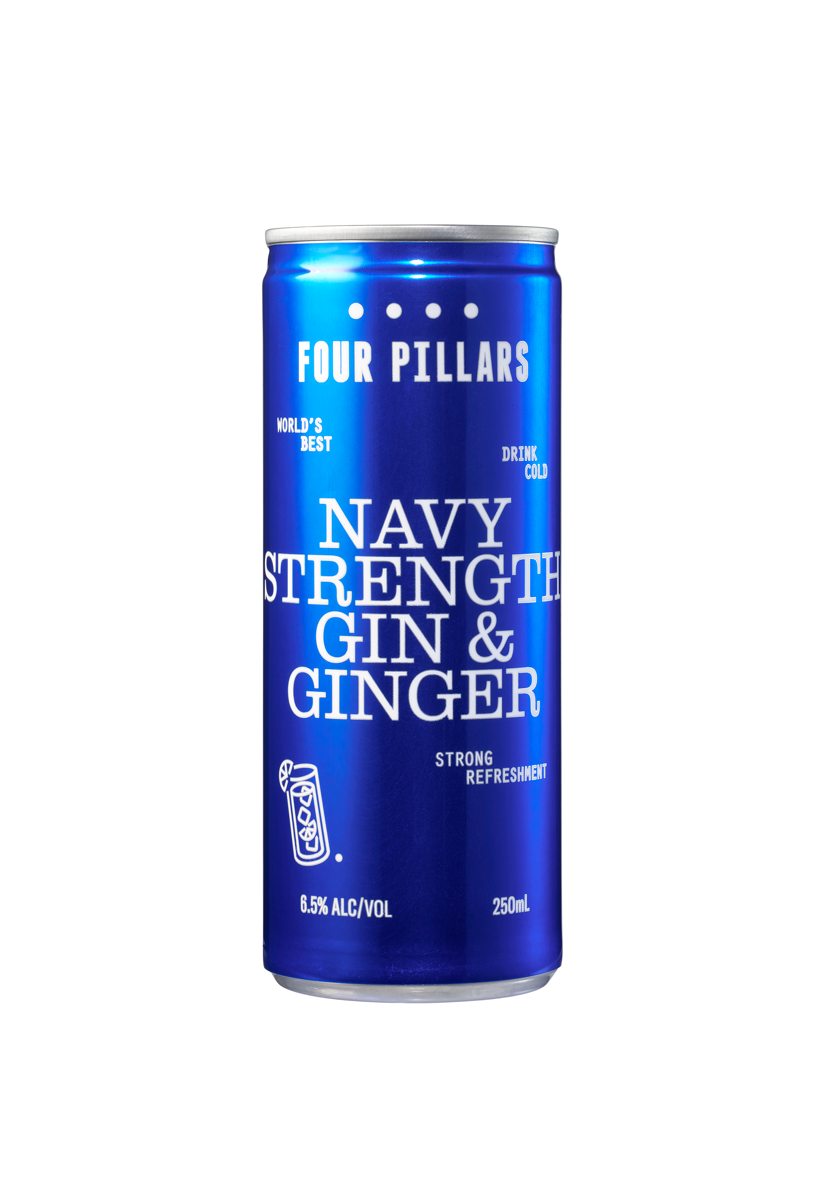 Navy Strength Ging and Ginger Four Pillars