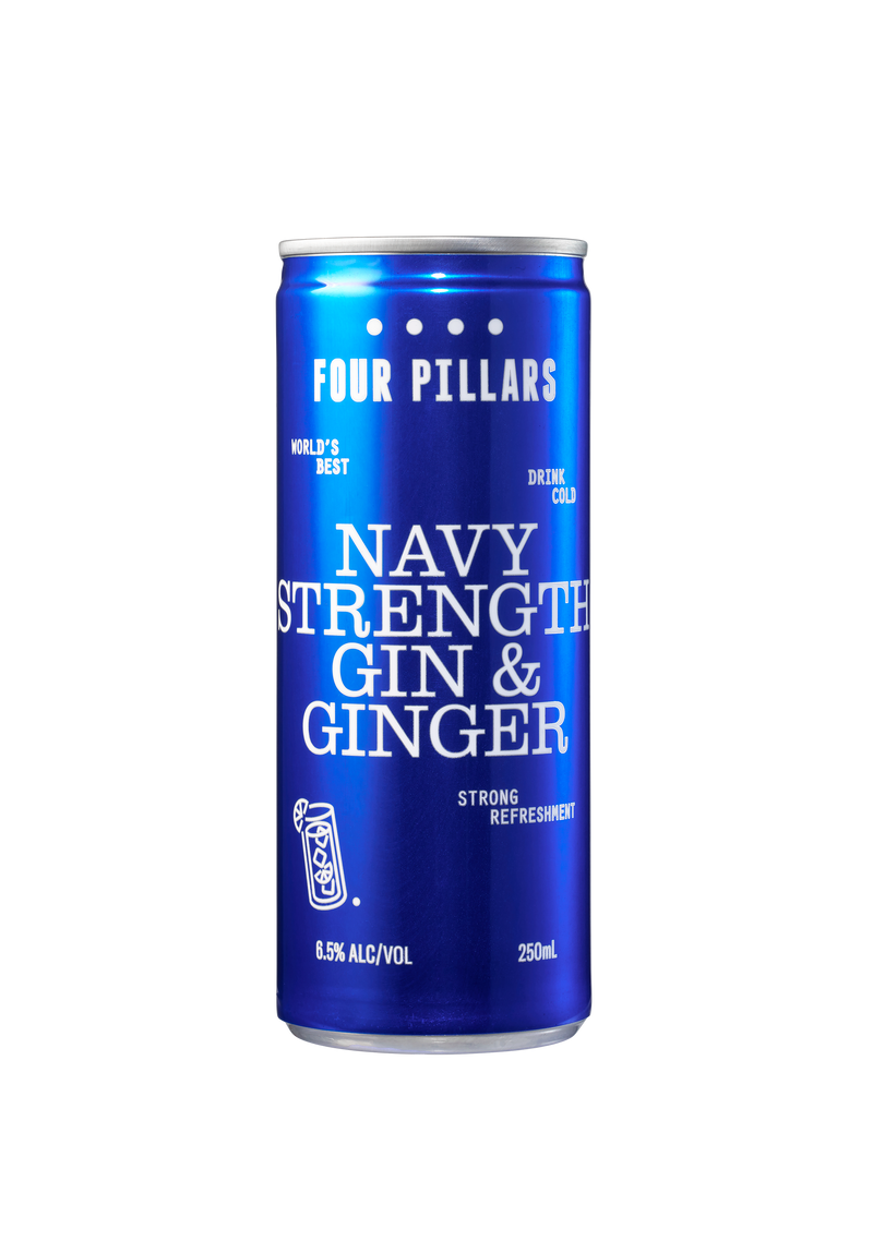 Navy Strength Ging and Ginger Four Pillars