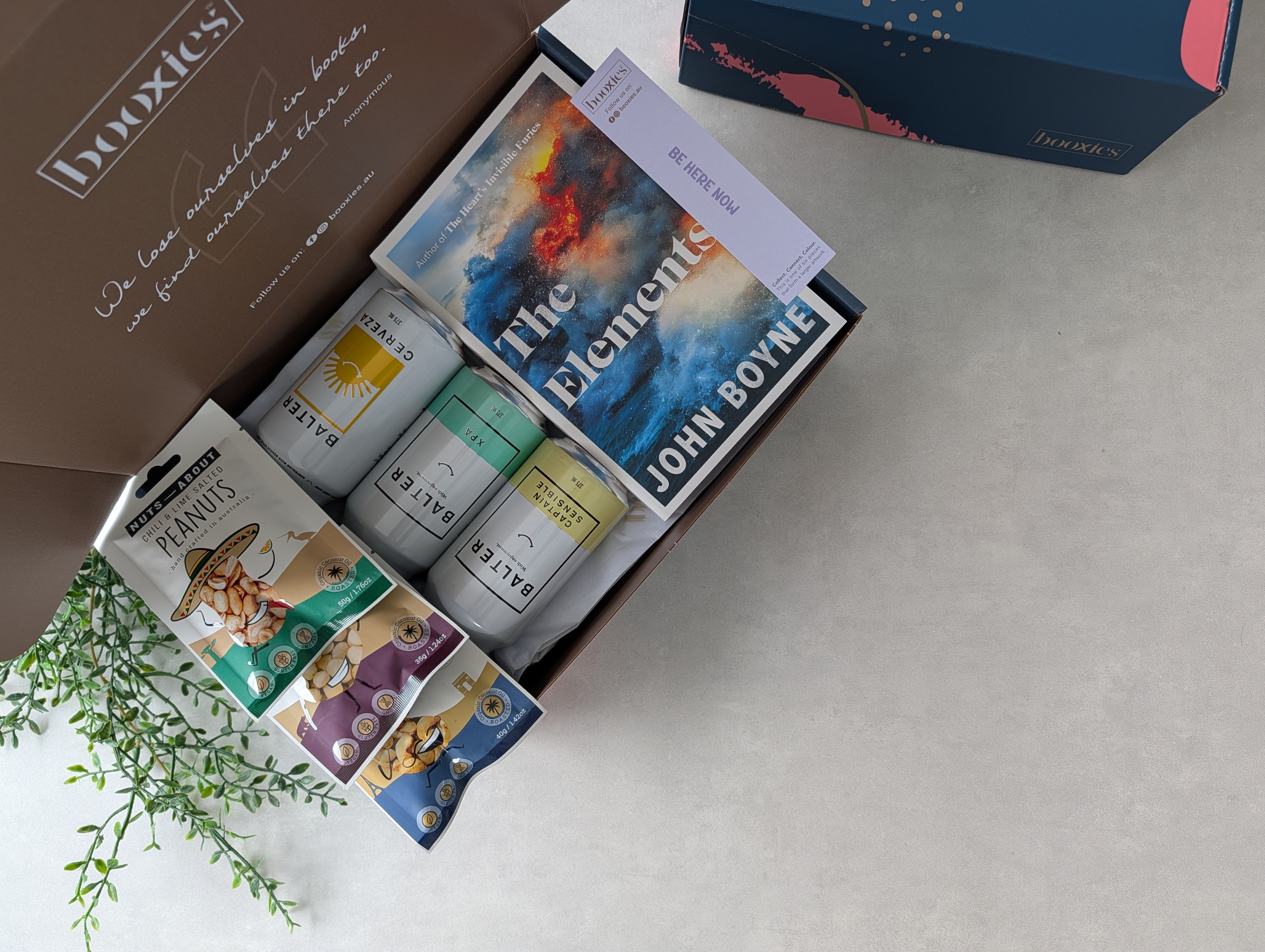 happy hours book gift hamper in a box