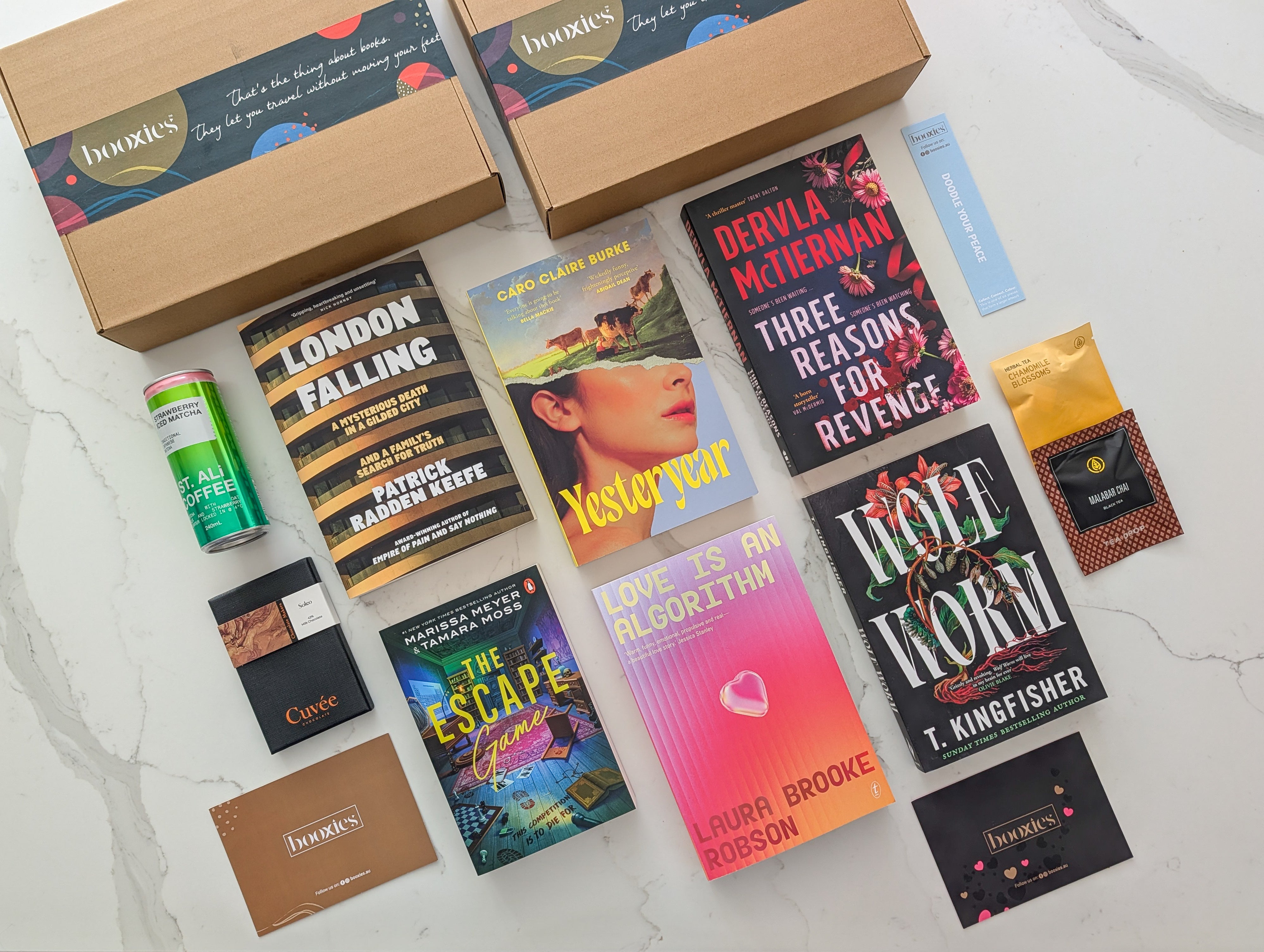 Boxless Mystery Booxies - The Starter Book Subscription Experience FROM $36.47/ Month