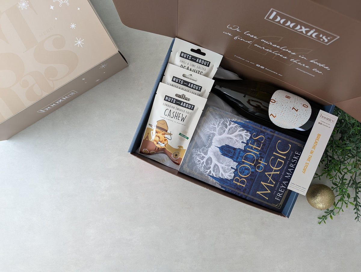 Sips & Stories curated booxies