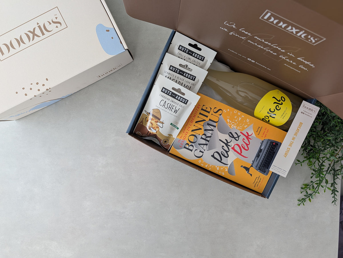 Sips & Stories curated booxies