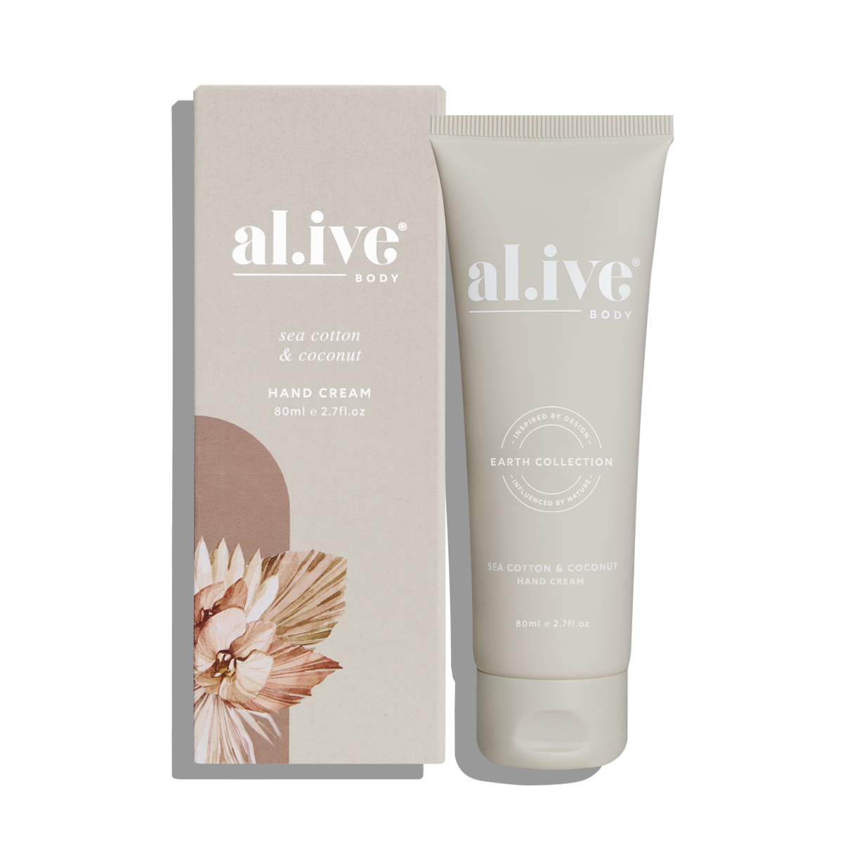 al.ive hand cream seacotton and coconut