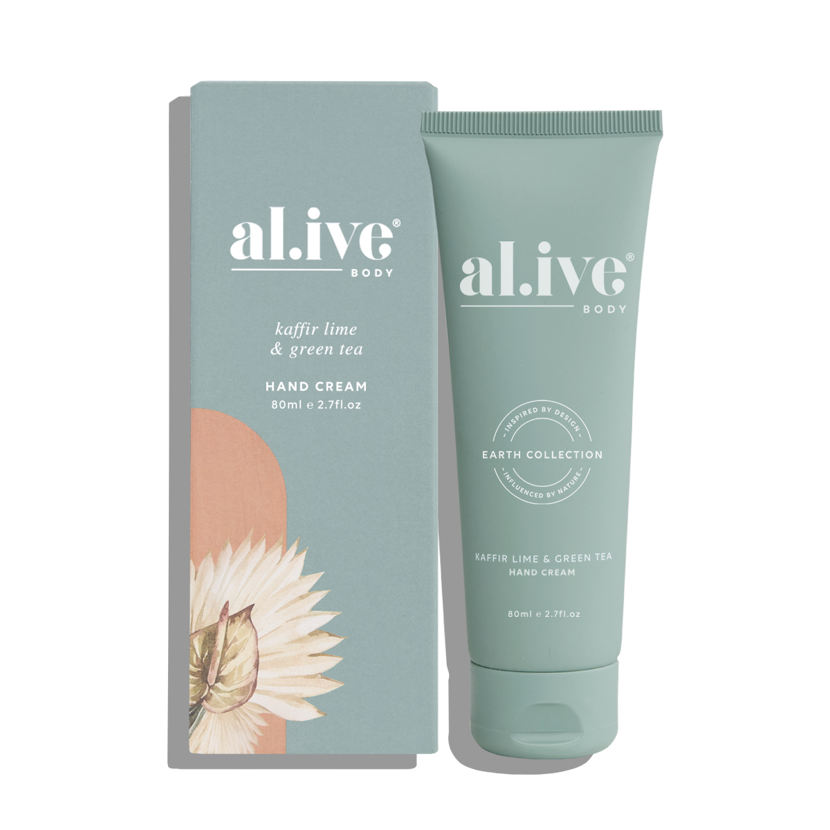 al.ive hand cream kaffir lime & green tea