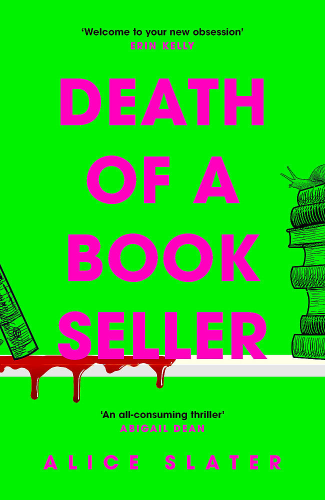 Death of a bookseller by Alice Slater