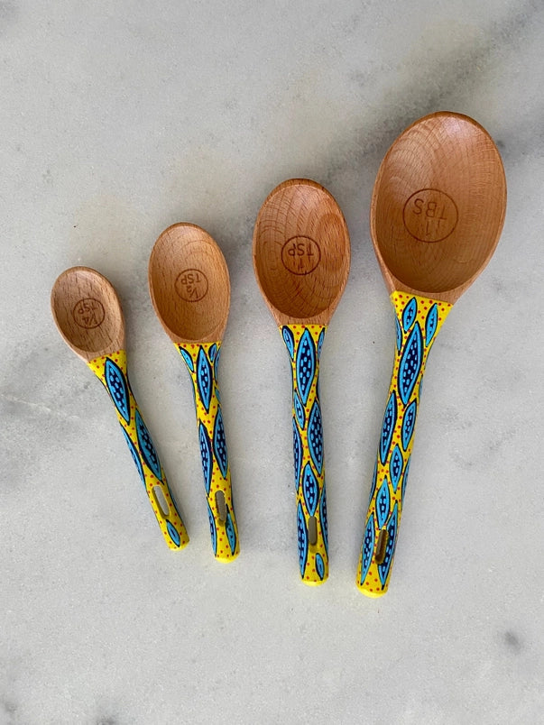 Measuring Wooden Spoons - Handcrafted