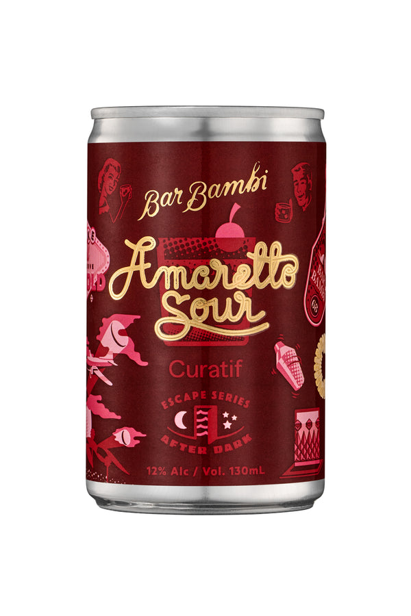 Curatif Amaretto Sour - Bar Bambi Collab Cocktail x2