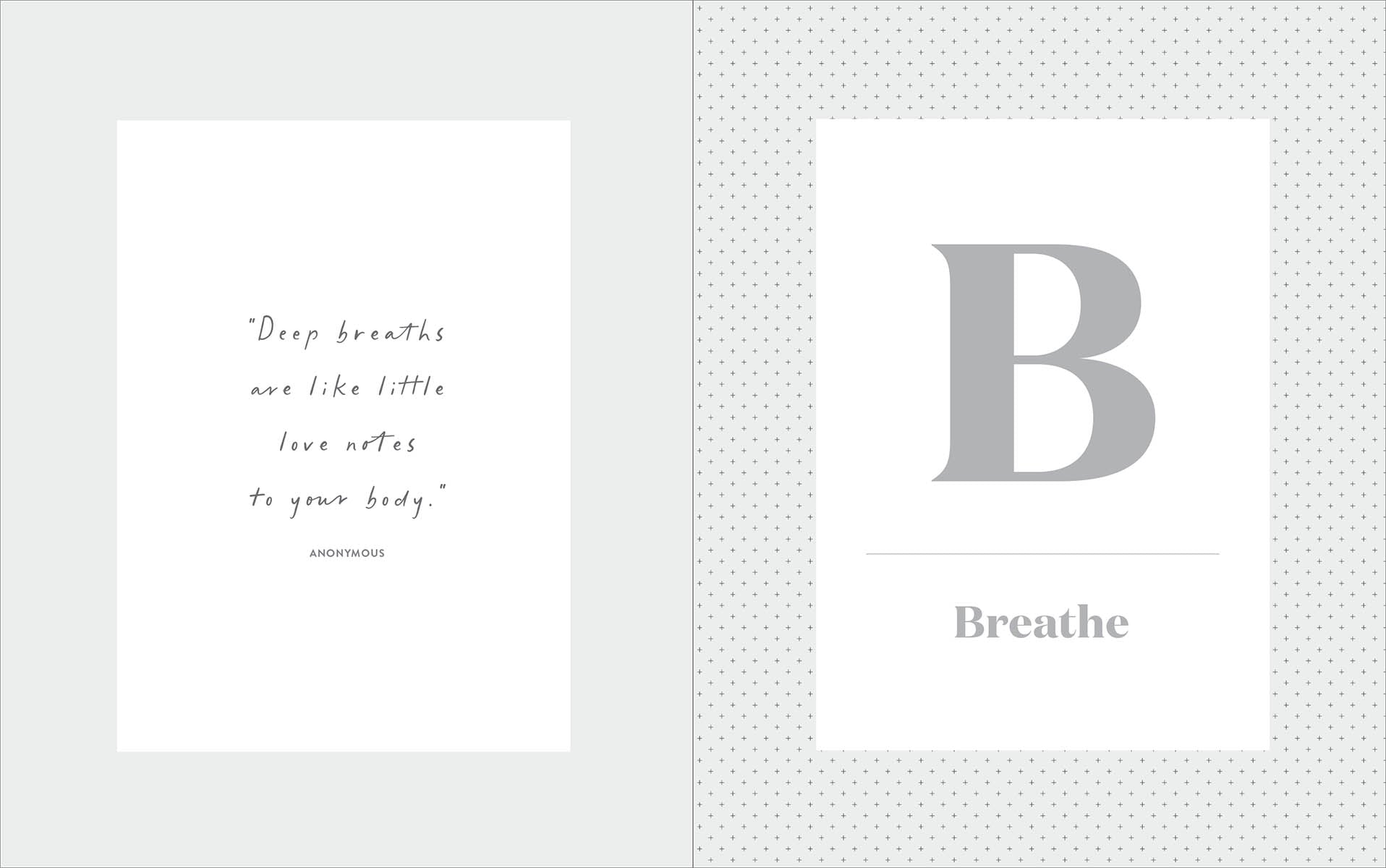 Two motivational posters with text on a light gray background