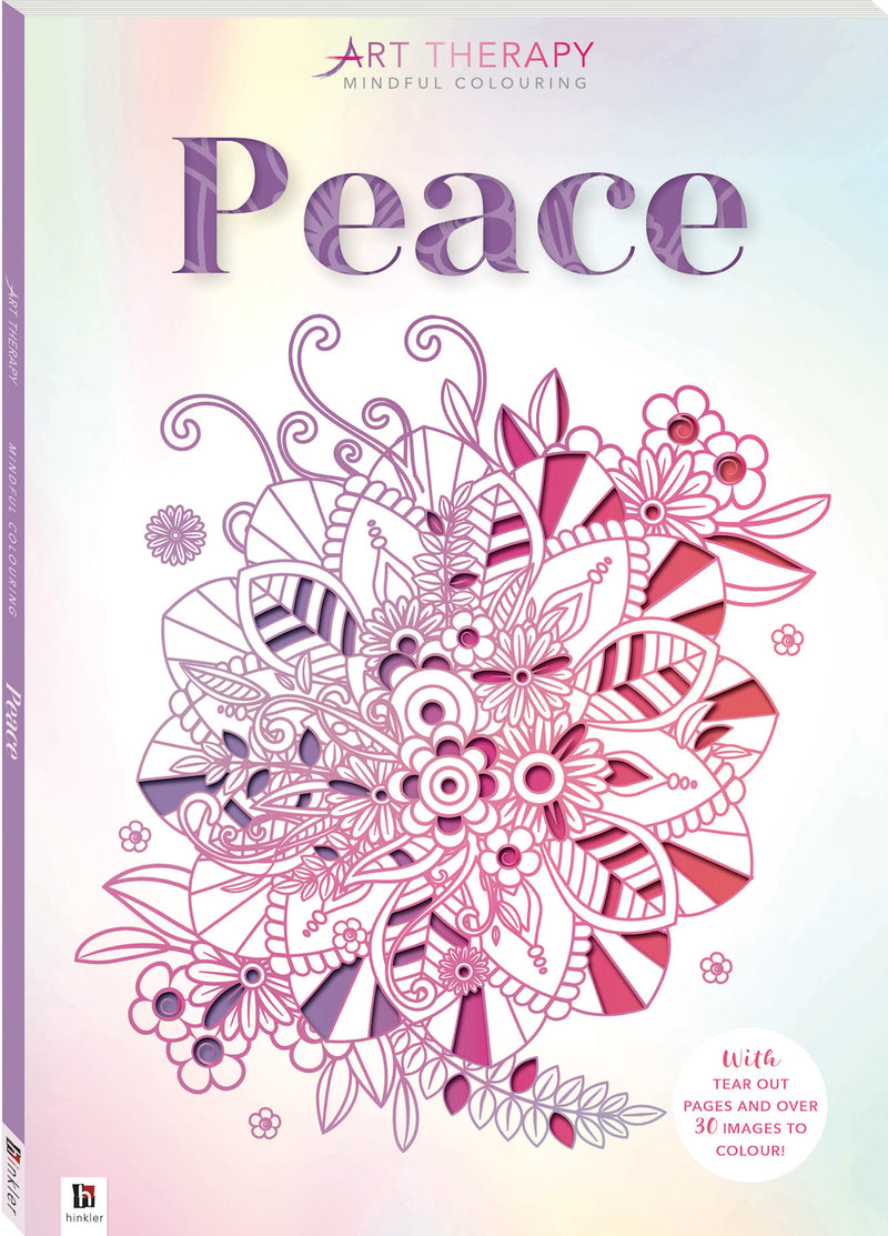 Peace adults colouring book booxies