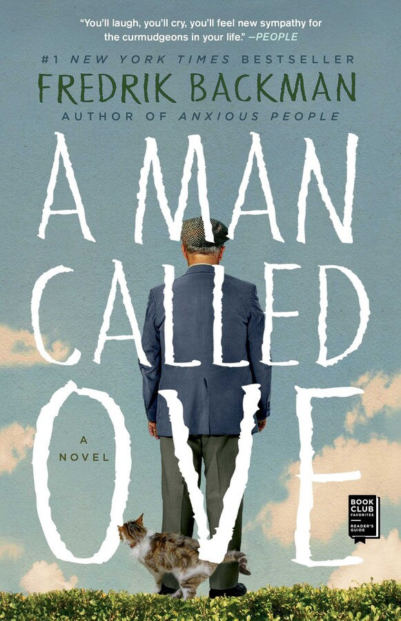 A man called Ove by Fredrik Backman fiction booxies