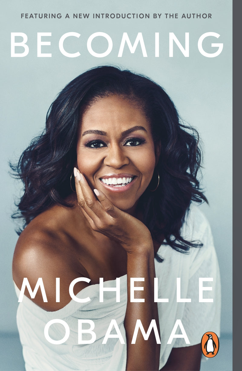 Becoming by Michelle Obama paperback booxies