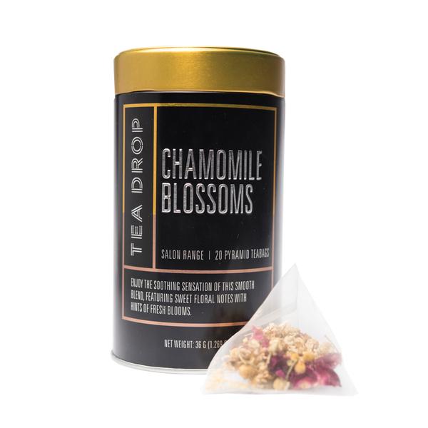 chamomile blossoms teadrop tea