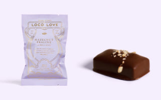 Hazelnut praline chocolate loco love