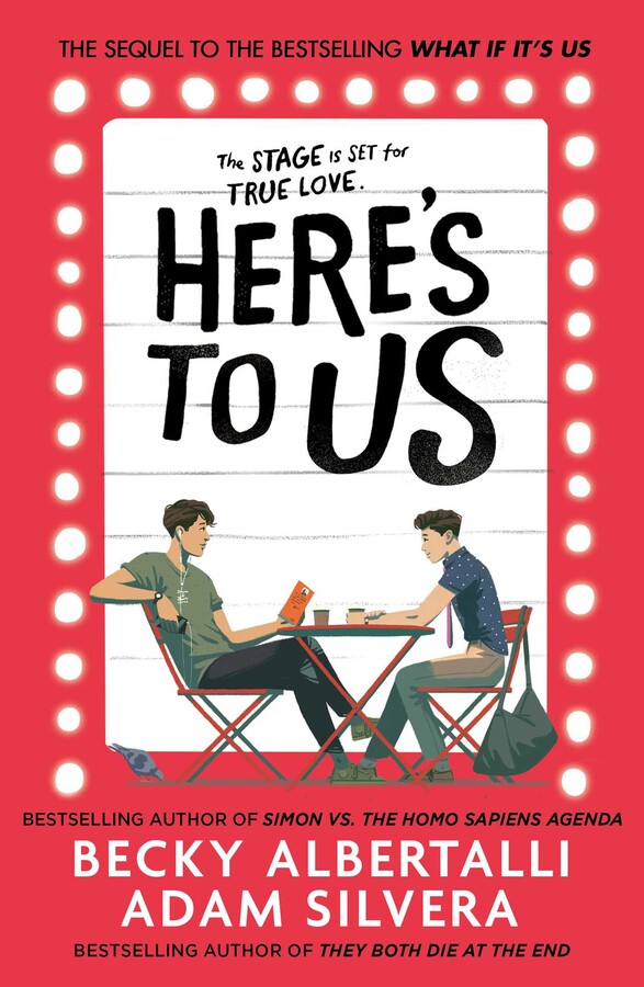 Here's to us by Adam Silvera and Becky Albertalli young adults fiction booxies