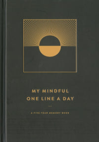 My mindful one line a day journal