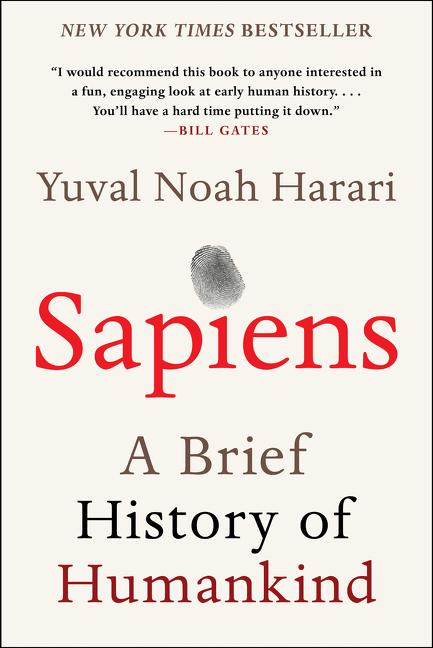 Sapiens by Yuval Noah Harari non fiction booxies