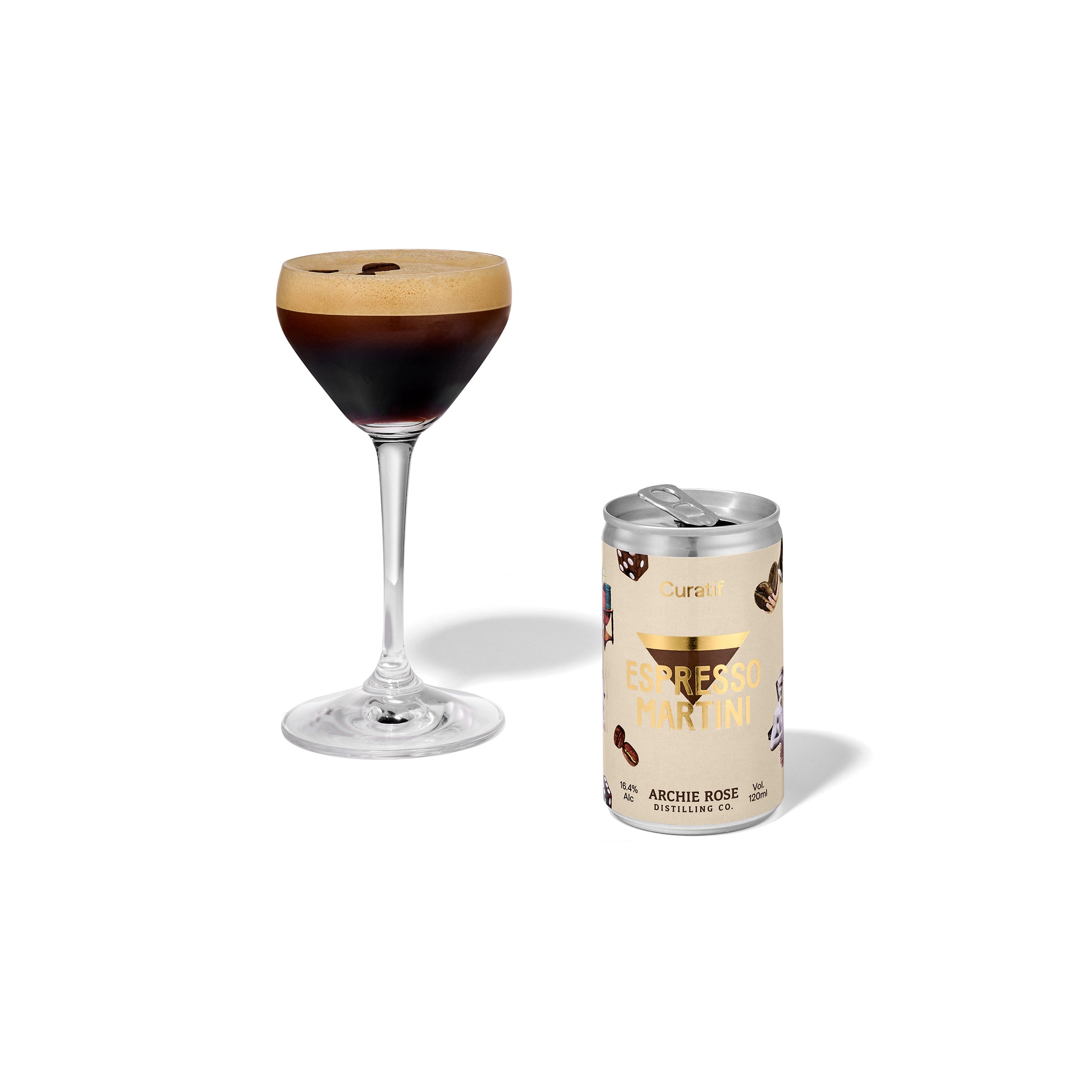 Curatif Espresso Martini cocktail