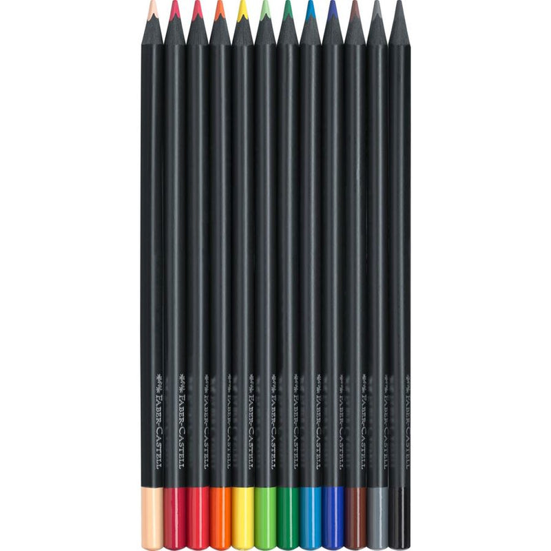 faber castel black limited colouring pencils booxies