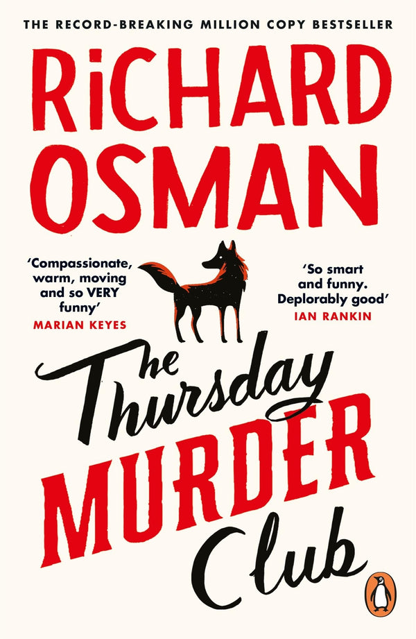the thursday murder club by Richard Osman thriller booxies